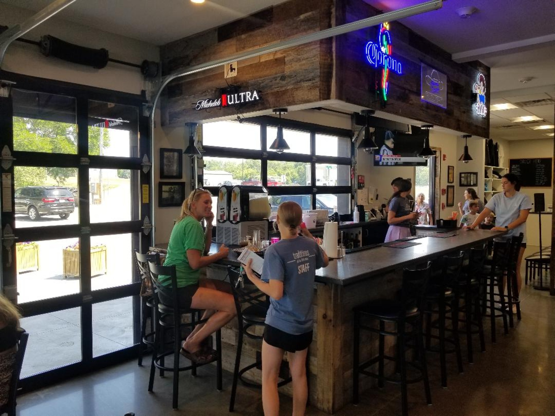 dining room and bar at Traditions 